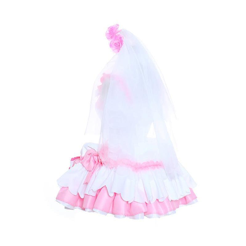 anime re zero starting life in another world rem and ram wedding dress cosplay costume